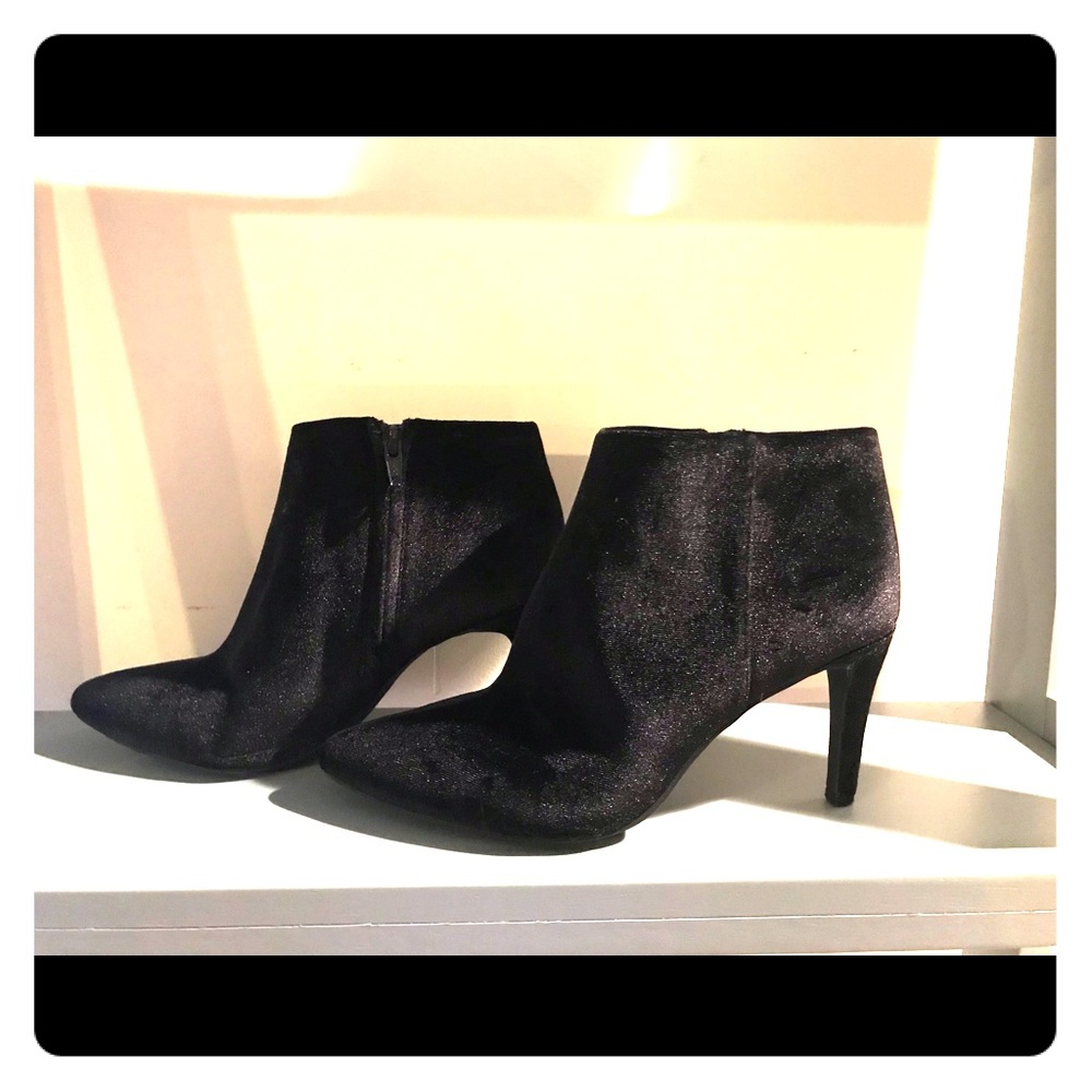 Velvet Booties